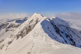 Example of a mountain range landform: Romania Mountains
