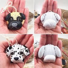 Love To Diy You Can Find Blank Seashell Dog Animal Ornaments In My Etsy Shop All They Need Is Your Pers Shell Crafts Diy Dog Ornaments Diy Animal Ornament