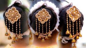 How To Make Paper Juda Pin Hair Pin Diy Hair Assesories Youtube Hair Pins Diy Diy Hair Accessories Handmade Jewelry Tutorials