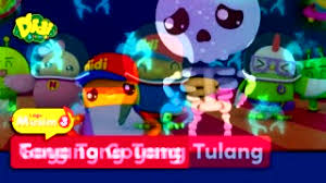 Jom menyanyi dan menari bersama didi & friends. Tong Goyang Tulang