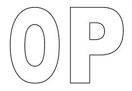 Dibujos letras primavera para imprimir. Grandes Moldes De Letras Para Imprimir Individuales Novocom Top