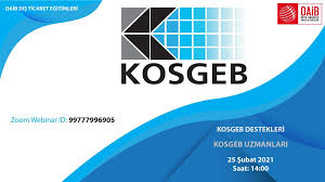 Kosgeb girişimci desteği i̇çin hangi alanda şirket kurmanız gereklidir? Kosgeb Destekleri