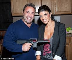 Amateur housewife has fun with associates hard dick. Teresa Giudice S Husband Joe Laughs Off Rows With His Real Housewife By Jokingly Pointing A Gun At Her Daily Mail Online