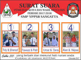 Check spelling or type a new query. Pemilu Ketua Dan Wakil Osis Sebagai Pendidikan Etika Berpolitik Smp Yppsb