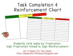 Task Completion Freebie Students Rank Their Daily Tasks Or