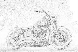 A few boxes of crayons and a variety of coloring and activity pages can help keep kids from getting restless while thanksgiving dinner is cooking. Harley Davidson Coloring Page Mimi Panda