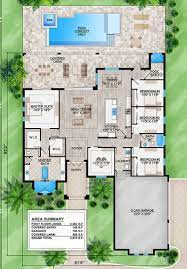 House Plan 207 00062 Florida Plan 2 562 Square Feet 4 Bedrooms 3 Bathrooms In 2021 Florida House Plans House Layout Plans Pool House Plans House plans and more has a terrific collection of house plans with space designated for a swimming pool. florida house plans house layout plans