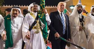 Image result for Trump dancing with saudis, images