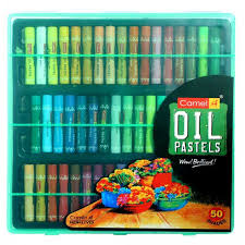 Camel oil pastel set of 50. Camel Oil Pastels 50 Shades Jumbo Scholarshoppe