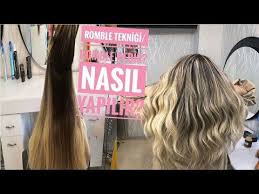 Romble Nasil Yapilir Romble Nedir Kuaforden Romble Teknigi Youtube Dogal Sac Kumral Saclar Sac Stilleri