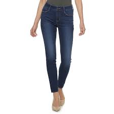 Womens Apt 9 High Rise Skinny Jeans Size 14 T Large