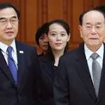 South Korean president hosts lunch