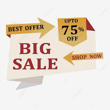 Upto 75 Off Best Offer Big Sale Banner Big Sale Mega Png Transparent Clipart Image And Psd File For Free Download Sale Banner Big Sales Banner Banner
