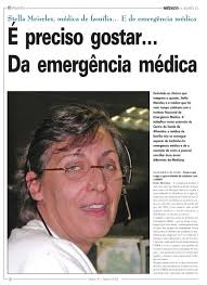 Stella Meireles, médica de família…