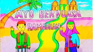 Banner ramadhan 1441 2020 + covid 19 free download vector cdr pdf gratis bagi anda yang membutuhkan guna media menyambut menyambut datangnya bulan suci ini. Cara Menggambar Poster Bulan Ramadhan Youtube