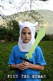 Finn The Human Adventure Time Cosplay Handmade Hat Diy Costume For Boy Diy Costumes For Boys Diy Costumes Adventure Time Cosplay