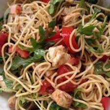 Allrecipes Deutschland Rezept Spaghettisalat Salat Rucola