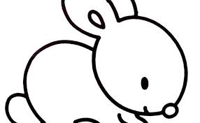 Bande dessinée simple dun lapin mignon. Dessiner Un Lapin Cute766