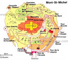 Mont St Michel Map Tourist Attractions Mont Saint Michel France Normandy France Map Paris Tourist Attractions