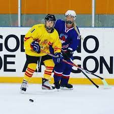 Tackla Hockey Jerseys Spain 2016 Iihf Ice Hockey Women S World Championship Division Ii Group B Photo Fedh Hockey Jersey Ice Hockey Hockey