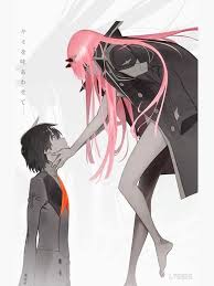 Darling In The Franxx Hiro And Zero Two Poster By Ltgs19 In 2020 Darling In The Franxx Zero Two Manga Covers