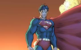 Download Wallpapers Superman 4k Minimal Dc Comics Superheroes Besthqwallpapers Com Superman Comic Superman Wallpaper Superman Comic Books