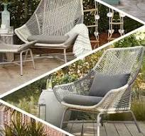 Leisure Hotel Metal Frame Outdoor Garden PVC Woven Rope ...