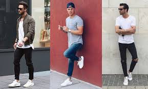 How To Wear White Sneakers - Straight A Style