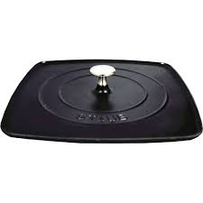 Staub Cast Iron Press Fits 12 X12 Grill 1203123 Grill Presses Cast Iron Grill Cast Iron