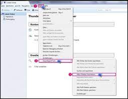Wir sammeln information über dateiformate ein und können erklären, was mbox dateien sind. Importieren Mbox Format Thunderbird Telekom Hilfe