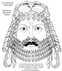 Shape the box into the puppet theater outline shared above! Jason Voorhees Mask Coloring Pages Novocom Top