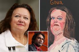 Artist responds as Australian billionaire Gina Rinehart demands portrait  removal