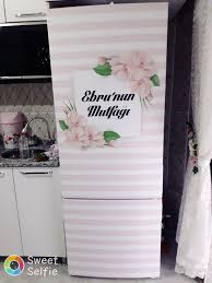 Kaplama Folyosunun Olcusu 85x190 Cm Dir Yirtilma Ya Da Kalkma Yapmaz Sizin Olcunuze Gore De Tasarim Hazirlanir Sticker Sticke Buzdolabi Bahar Dekorasyon