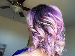 Purple Ombre Hair Dark Roots With Light Purple Pink Ends Purpleombrehair Purple Ombre Hair Light Purple Hair Dark Ombre Hair