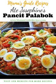 Ate Josephine S Pancit Palabok Recipe Mama S Guide Recipes In 2020 Pancit Pancit Palabok Recipe Pancit Malabon Recipe