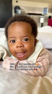 TT update🥰. Your girl is holding her head upright and crossing her eyes  😩🥰.