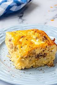 How to make hash brown egg casserole. Hashbrown Breakfast Casserole A Mind Full Mom