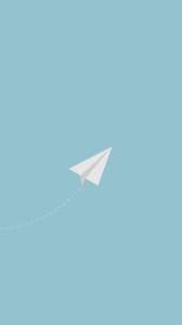 Paperplane Iphone Wallpaper Blue Wallpaper Iphone Android Wallpaper Iphone Wallpaper Vsco
