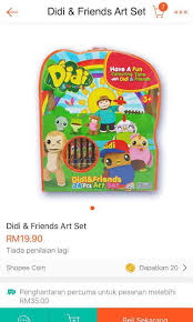 This option allows you to integrate a file gallery and file sales options on your website by copying and pasting this code anywhere on your page. Didi Friends 34 Pcs Art Set Books Stationery Stationery On Carousell