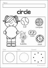 Back To School Preschool No Prep Worksheets Activities Shapes Preschool Preschool Preschool Worksheets