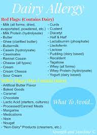 What To Avoid With A Dairy Allergy Strength And Sunshine