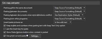 Grey characters in a cut and paste documents. Word 2019 Keep Source Formatting Not Working Microsoft Community