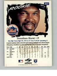 1995 Score Jonathan Hurst 307 New York Mets Gold Rush