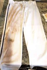 Everyone aways asks me how i keep my kids' white baseball pants white with out bleach. Baseball Mom Secrets How To Clean White Baseball Pants Made In A Pinch