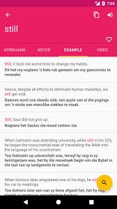Afrikaans English Offline Dictionary Translator For Android Apk Download