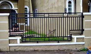 Konsep tempat tinggal dengan gaya minimalis diperkirakan pada tahun. Model Pagar Rumah Minimalis Dari Tembok Dan Besi Arsitektur Rumah Minimalis Minimalis