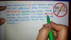 Contoh lnyy000 y02 lnx adalah persamaan linear orde 3. Soal Cerita Diferensial Youtube