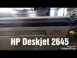 Hp deskjet 2645 printer repair & disassemble | hp ink advantage 2645 |  paper jam - YouTube