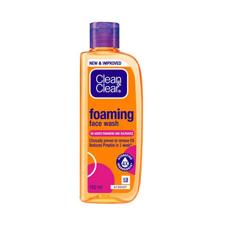 Clean and clear foaming 150ml