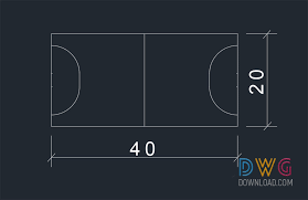 ✓ free for commercial use ✓ high quality images. Handball Court Dwg Dwgdownload Com